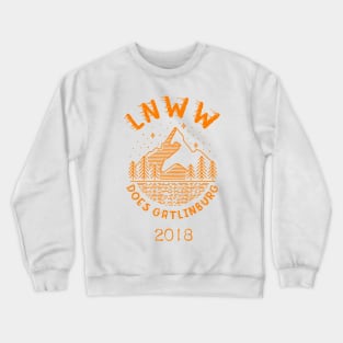 LNWW GATLINBURG RETREAT ORANGE Crewneck Sweatshirt